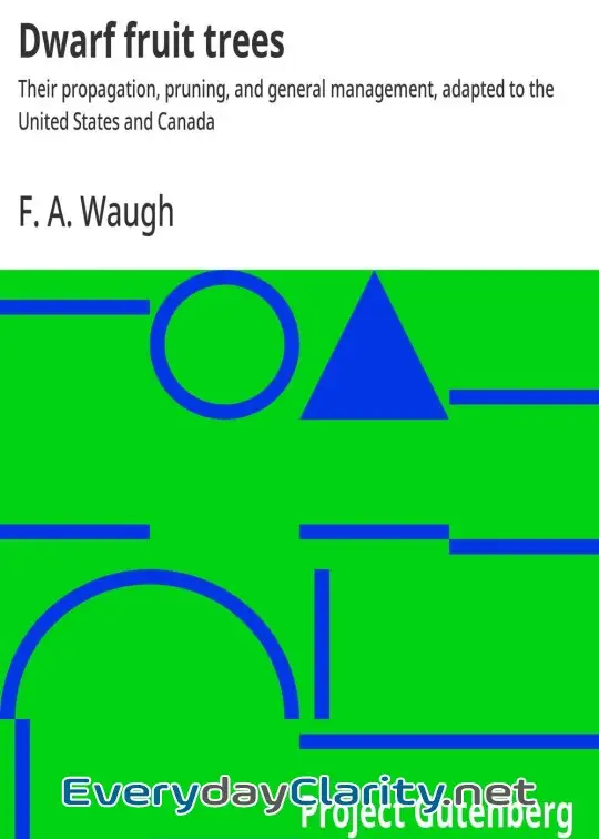 Book cover: Dwarf Fruit Trees