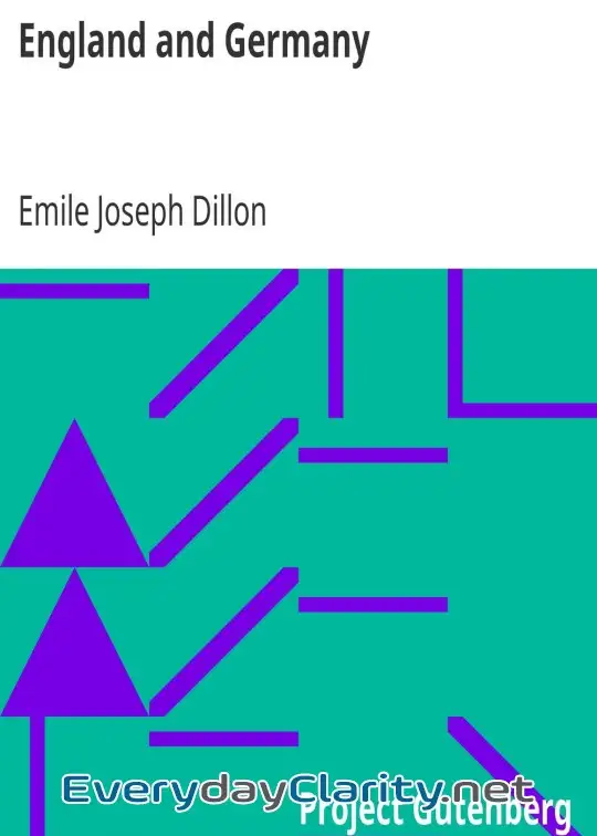 Book cover: England And Germany