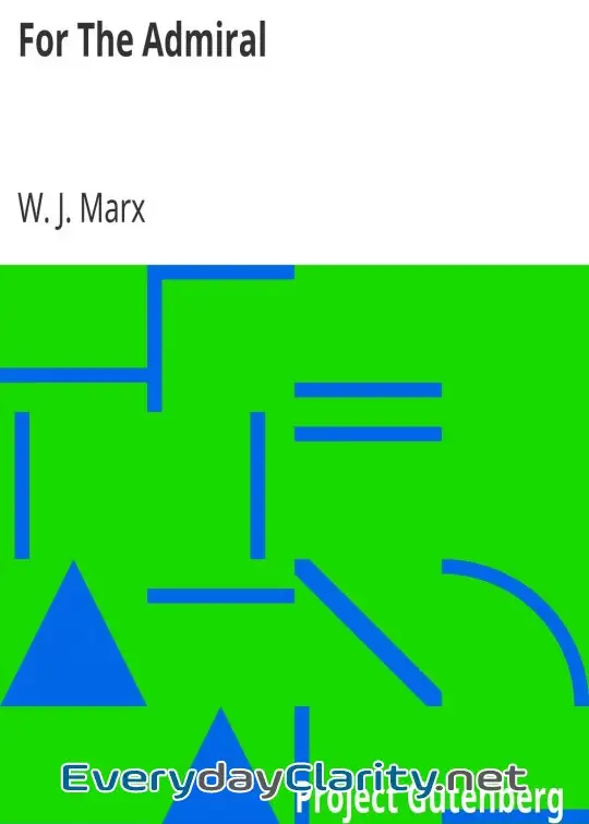 Book cover: For The Admiral