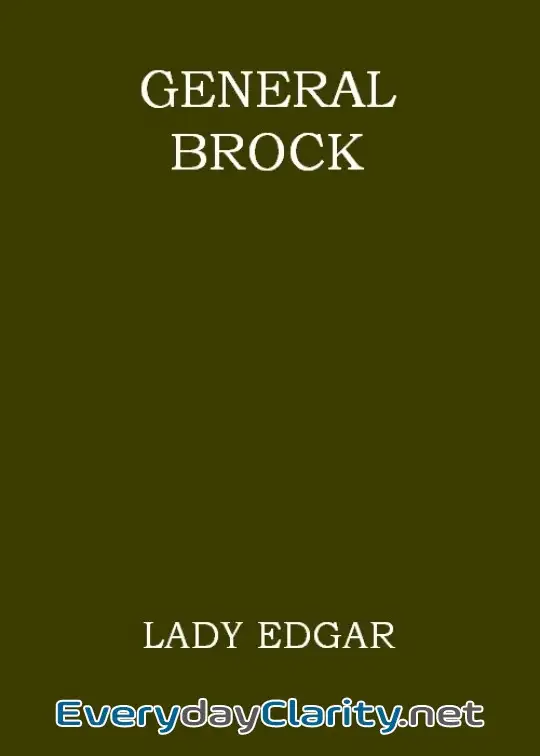 Book cover: General Brock
