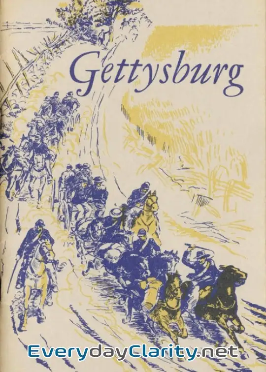 Book cover: Gettysburg National Military Park, Pennsylvania