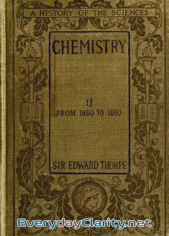 Book cover image History Of Chemistry, Volume 2 (Of 2) . From 1850 To 1910