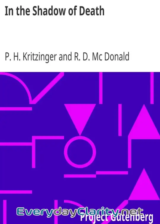 Book cover: In The Shadow Of Death