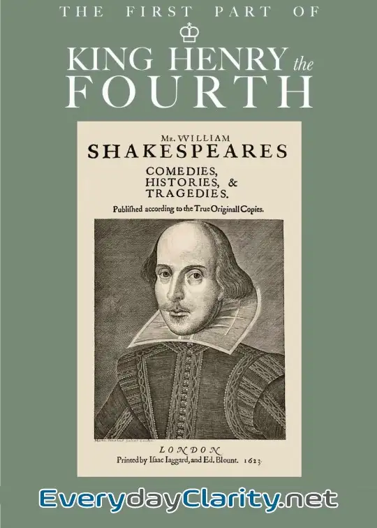 Book cover: King Henry Iv, Part 1
