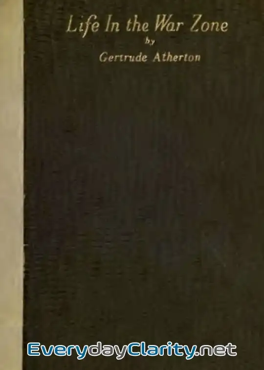 Book cover: Life In The War Zone