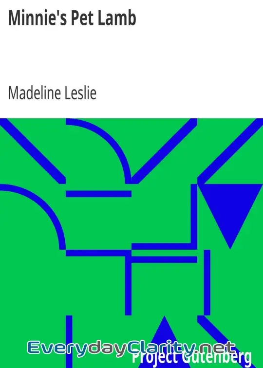 Book cover: Minnie’s Pet Lamb