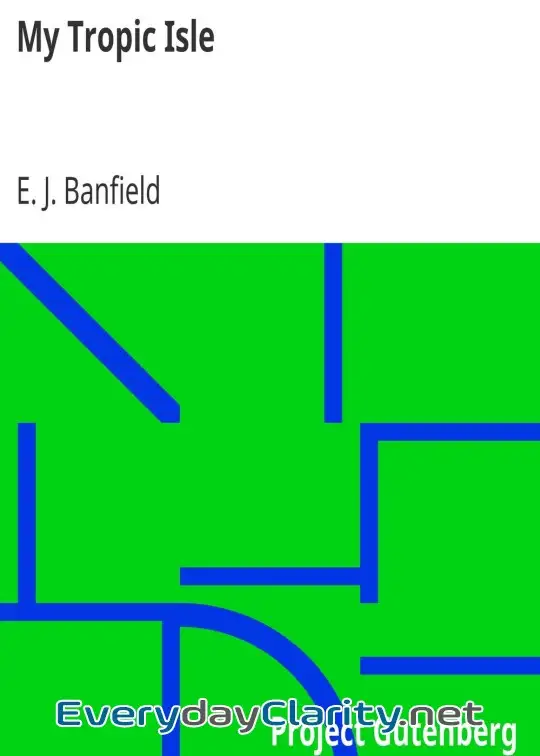 Book cover: My Tropic Isle