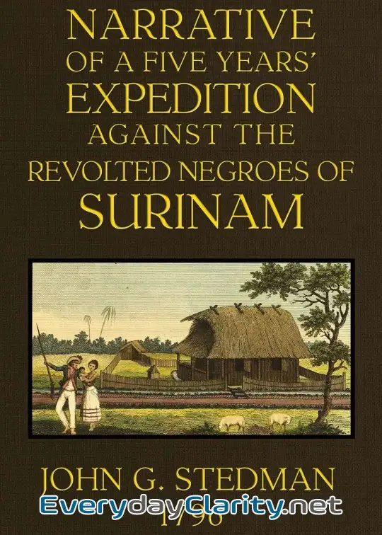 Book cover image Narrative, Of A Five Years’ Expedition Against The Revolted Negroes Of Surinam, In Guiana