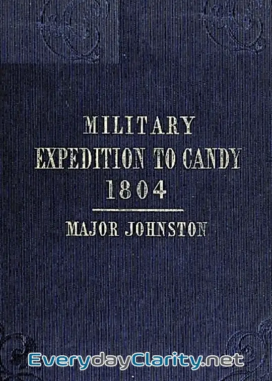 Book cover: Narrative Of The Operations Of A Detachment In An Expedition To Candy, In The Island Of Ce