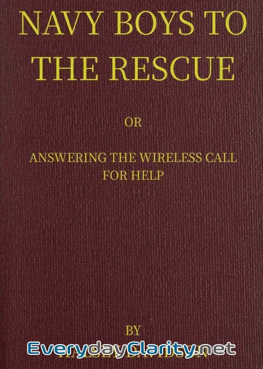Book cover: Navy Boys To The Rescue