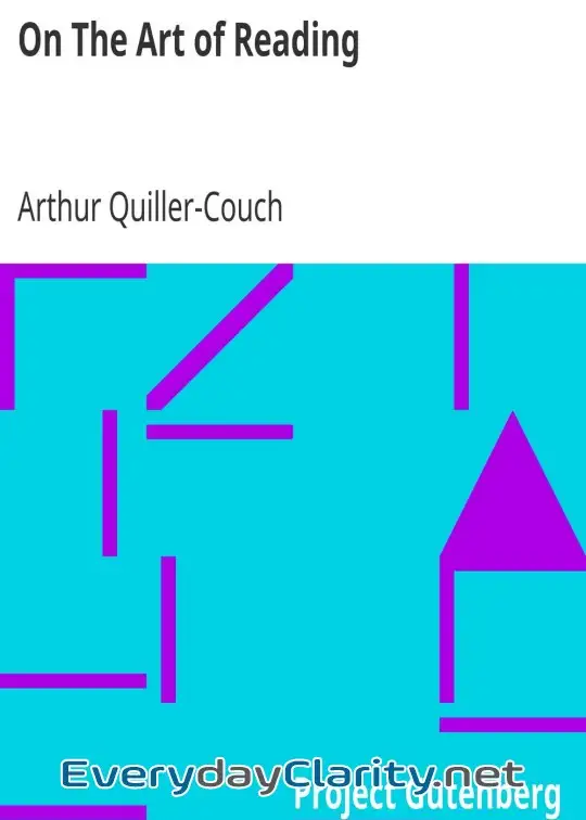 Book cover image On The Art Of Reading