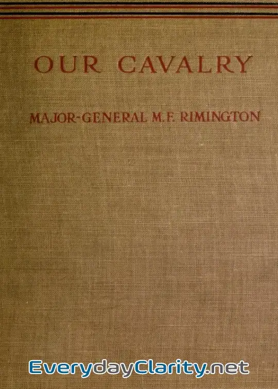 Book cover: Our Cavalry