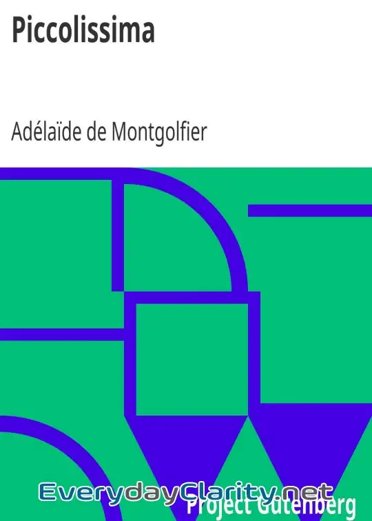 Book cover: Piccolissima