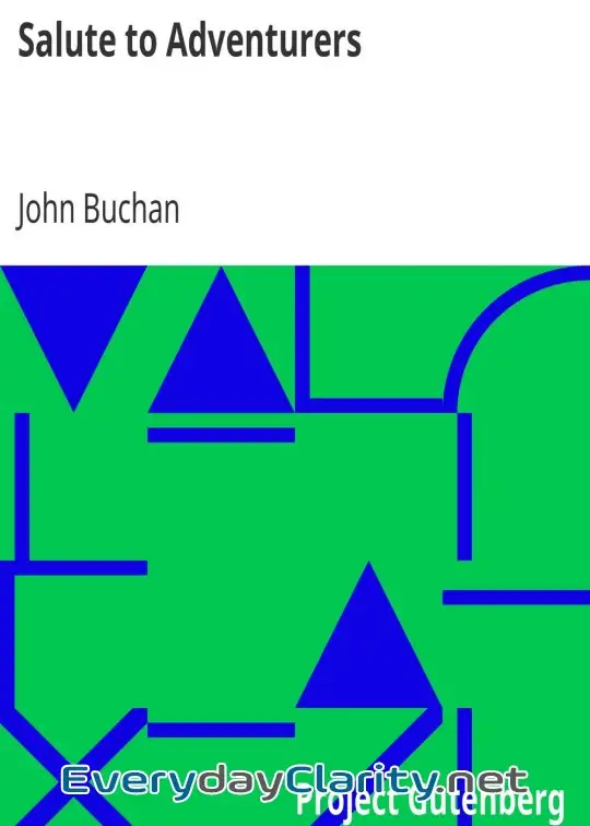 Book cover: Salute To Adventurers