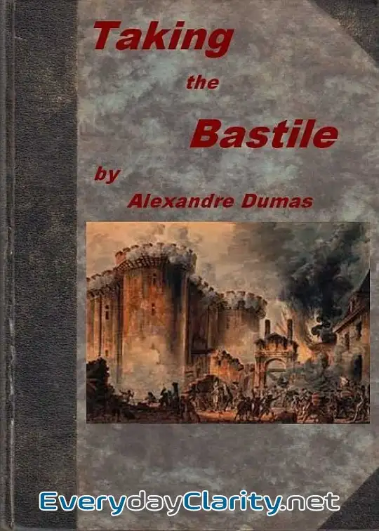 Book cover: Taking The Bastile; Or, Pitou The Peasant . A Historical Story Of The Great French Revolut