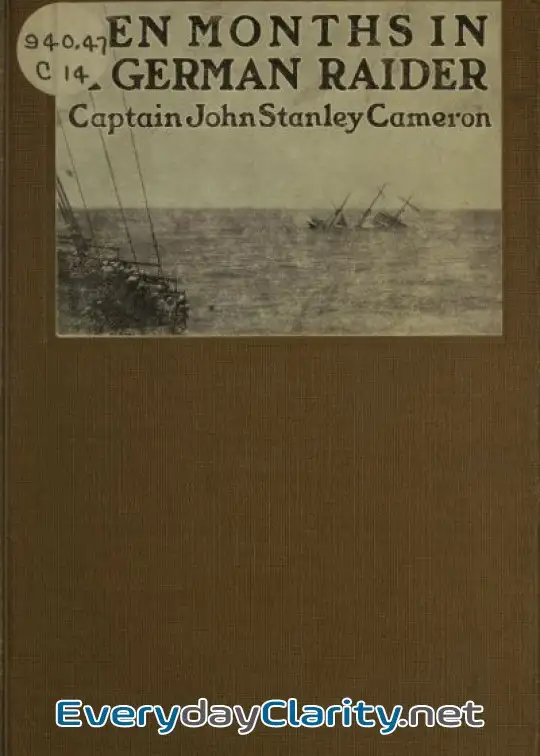 Book cover image Ten Months In A German Raider