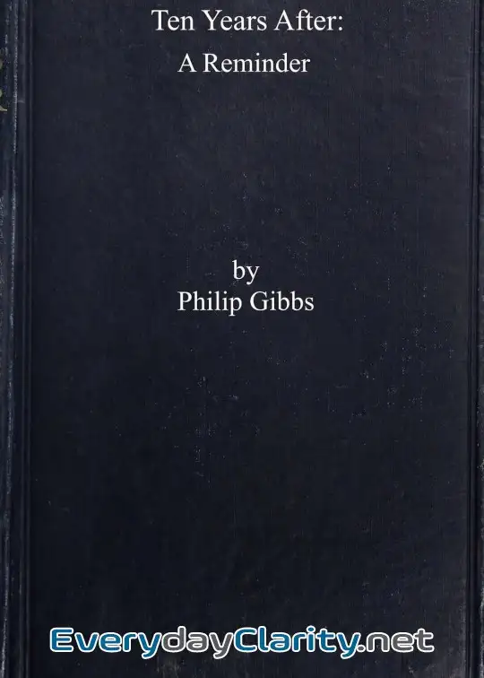 Book cover image Ten Years After