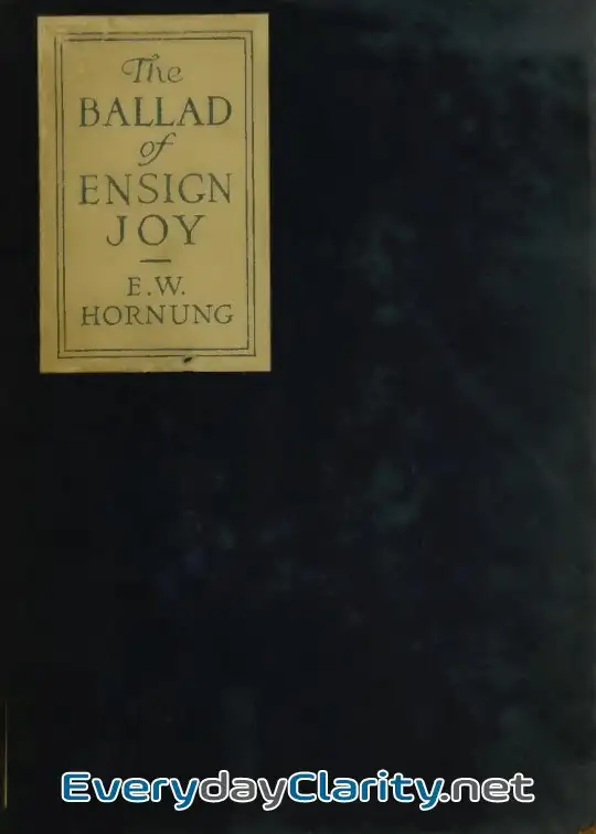 Book cover image The Ballad Of Ensign Joy