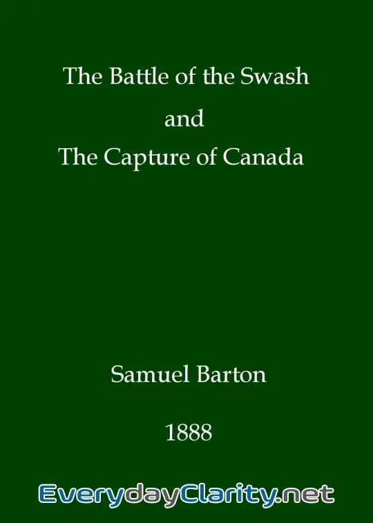 Book cover image The Battle Of The Swash And The Capture Of Canada