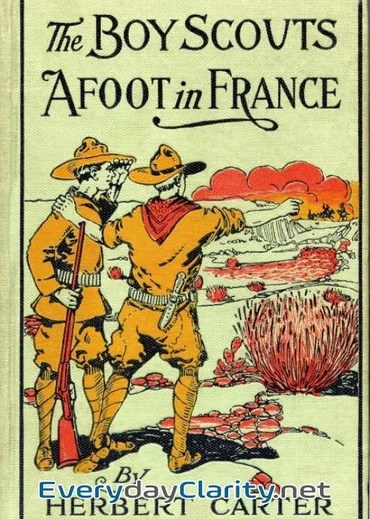 Book cover image The Boy Scouts Afoot In France; Or, With The Red Cross Corps At The Marne