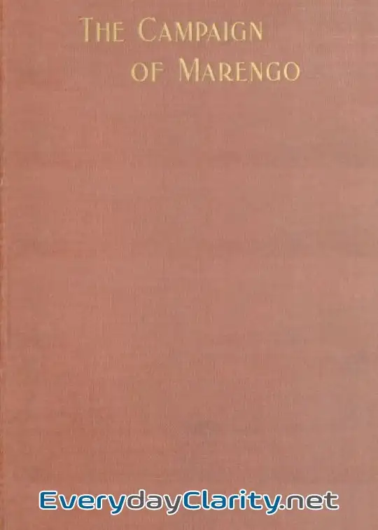 Book cover image The Campaign Of Marengo, With Comments