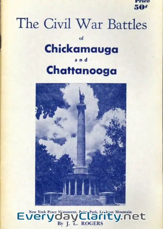 Book cover image The Civil War Battles Of Chickamauga And Chattanooga
