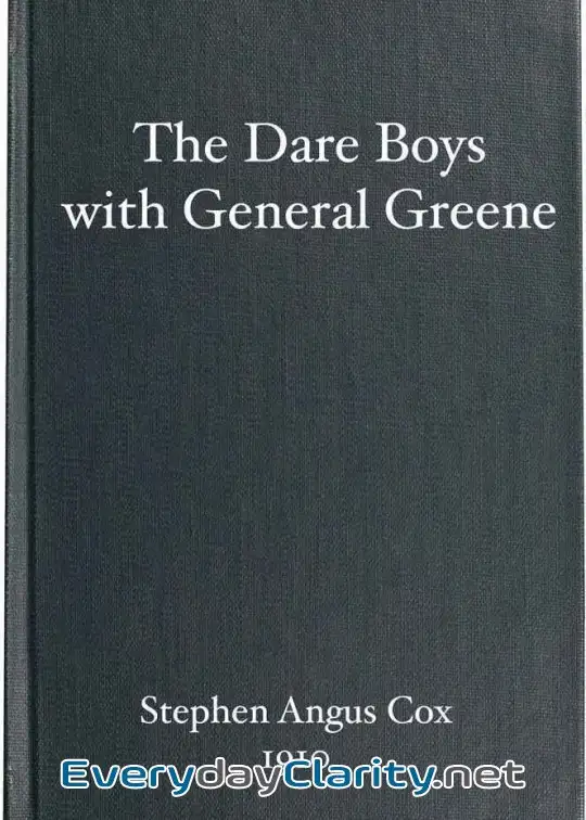 Book cover: The Dare Boys With General Greene