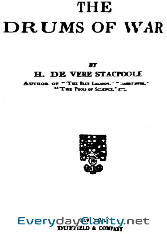 Book cover: The Drums Of War