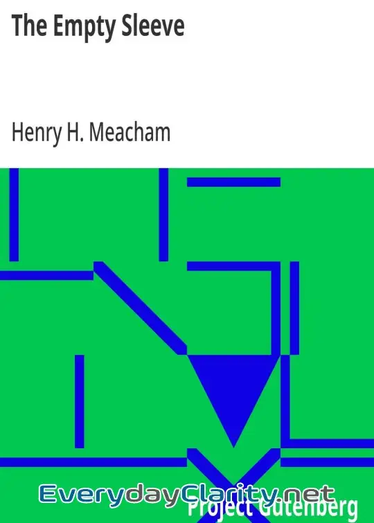 Book cover: The Empty Sleeve . Or, The Life And Hardships Of Henry H. Meacham, In The Union Army
