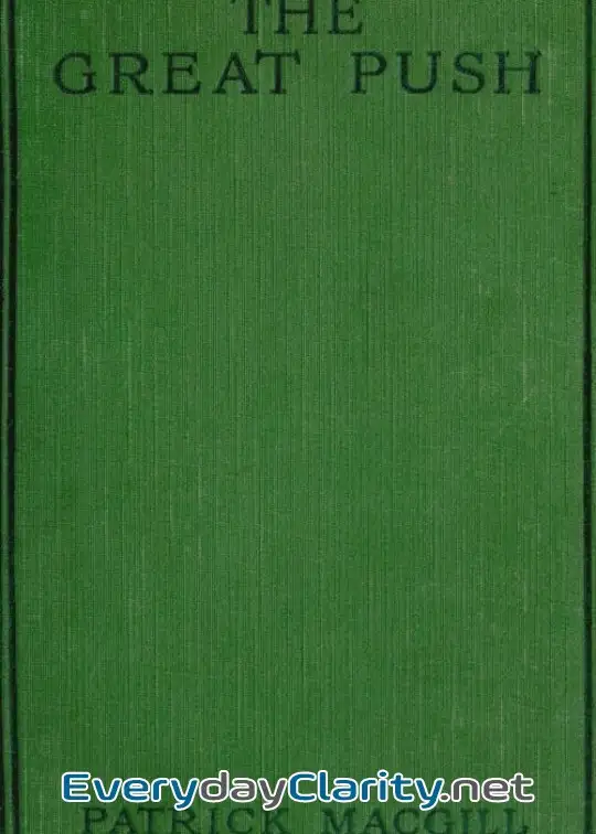 Book cover image The Great Push. An Episode Of The Great War
