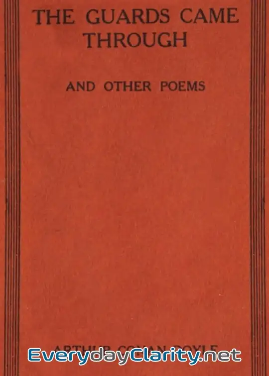 Book cover image The Guards Came Through, And Other Poems