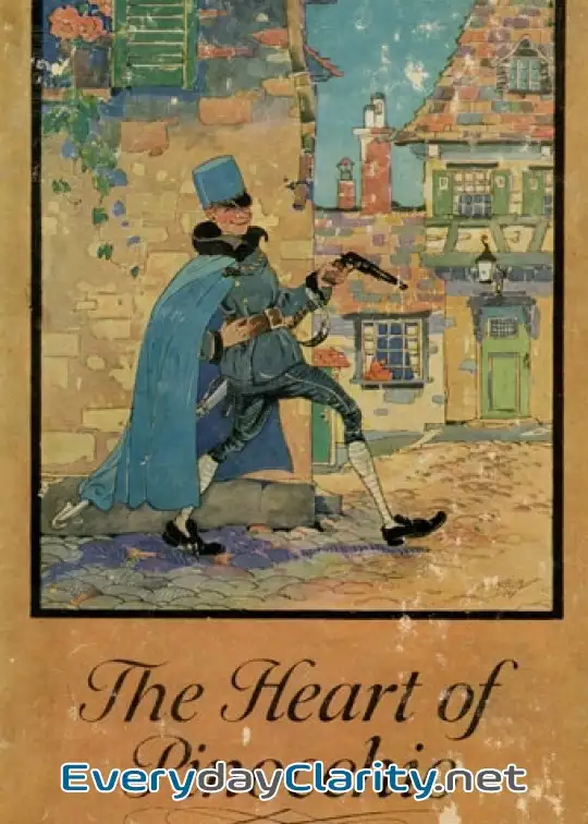 Book cover image The Heart Of Pinocchio. New Adventures Of The Celebrated Little Puppet