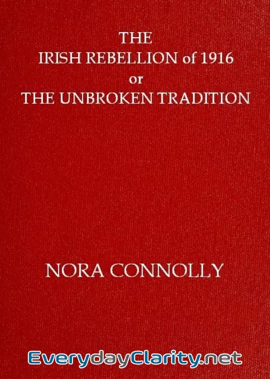 Book cover: The Irish Rebellion Of 1916
