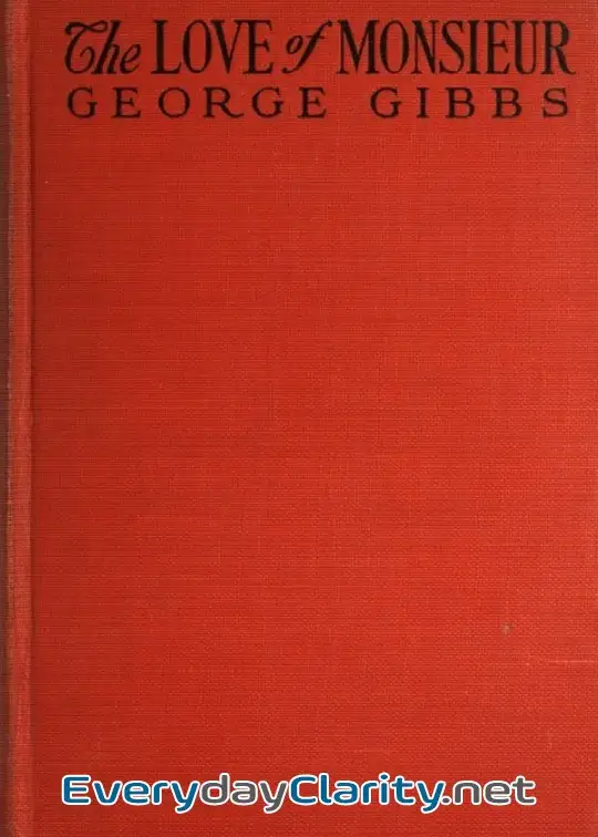 Book cover image The Love Of Monsieur