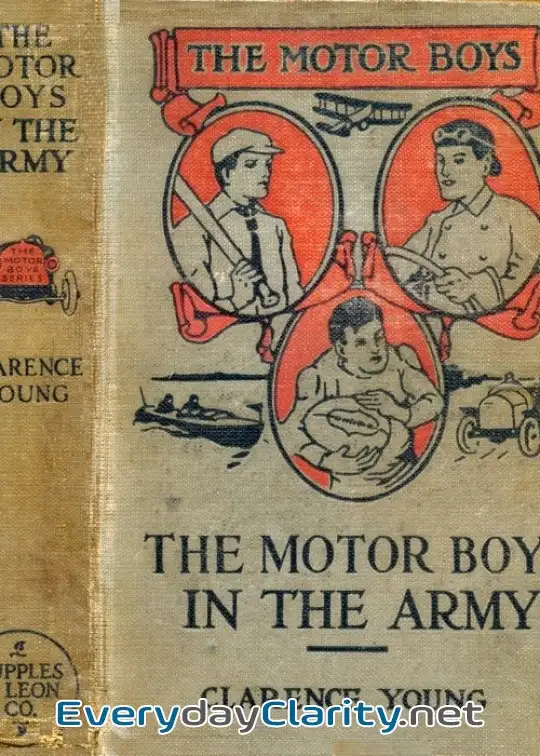 Book cover image The Motor Boys In The Army; Or, Ned, Bob And Jerry As Volunteers