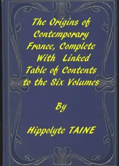Ảnh The Origins Of Contemporary France, Complete Table Of Contents