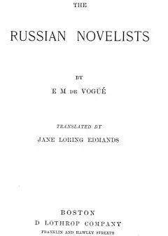 Ảnh The Russian Novelists