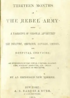 Thirteen Months In The Rebel Army