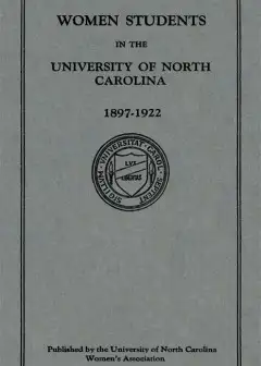 Ảnh Women Students In The University Of North Carolina. 1897-1922