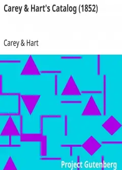 Carey & Hart’s Catalog (1852)