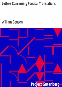 Ảnh Letters Concerning Poetical Translations . And Virgil’s And Milton’s Arts Of Verse, &c