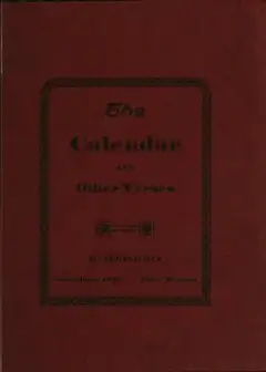 The Calendar, And Other Verses
