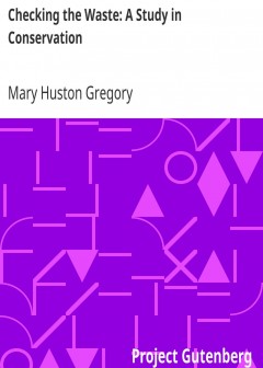 Checking The Waste. A Study In Conservation