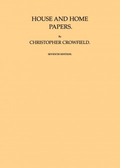 House And Home Papers . Seventh Edition