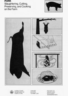 Pork Slaughtering, Cutting, Preserving, And Cooking On The Farm