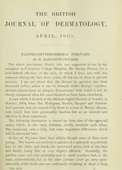 Ảnh The British Journal Of Dermatology, April 1905