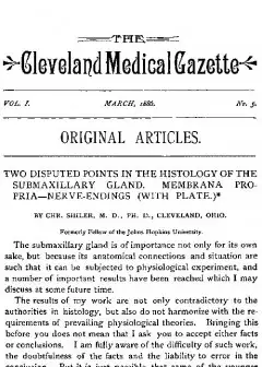 Ảnh The Cleveland Medical Gazette, Vol. 1, No. 5, March 1886