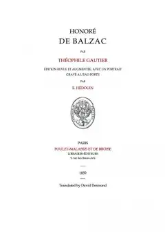 Honoré De Balzac