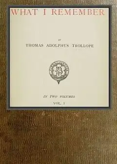 What I Remember, Volume 1