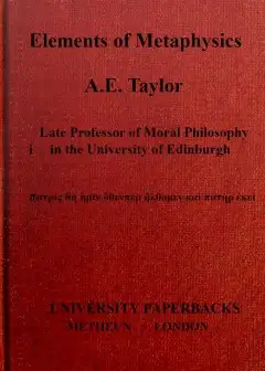 Ảnh Elements Of Metaphysics